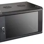 LinkBasic Шкаф настенный 9U,  600*450*500,  цвет чрный