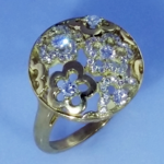 Кольцо с бриллиантами 0, 53ct  арт: 21