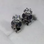 Серьги-пуссеты с бриллиантами 0, 21ct  арт: 50, 1