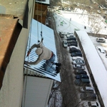 Ремонт крыши балконного козырька в Алматы не дорого 328 98 20 Юлия