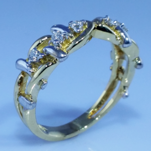 Кольцо с бриллиантами 0, 17ct  арт: 5
