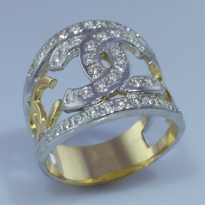 Кольцо с бриллиантами ШАНЕЛЬ 0, 74ct  арт: 31