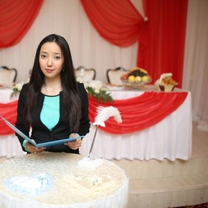Регистратор свадебной церемонии в Алматы недорого