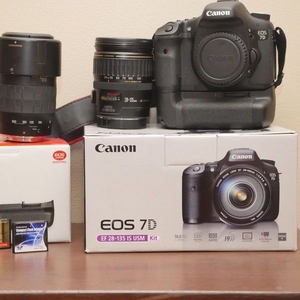 Canon EOS 7D 18MP камера Kit с 16-35mm F / 2.8L II Объектив