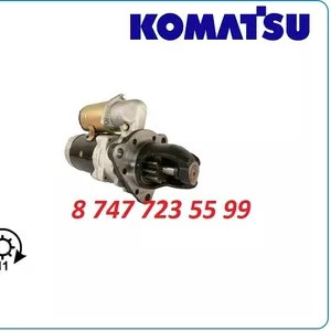 Стартер на грейдер,  погрузчик Komatsu 600-813-7121