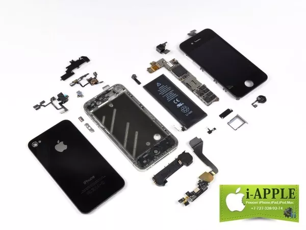  Самый Качественный ремонт iPhone 4, 4S, 5, 5S, 6, 6 Plus в Алматы