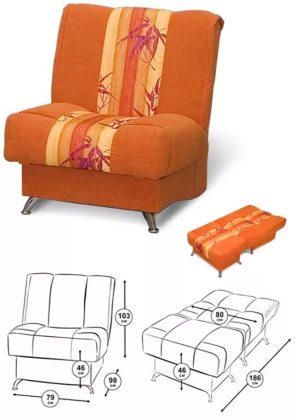 Диваны,  кресла,  комплекты мягкой мебели в наличии и на заказ 6