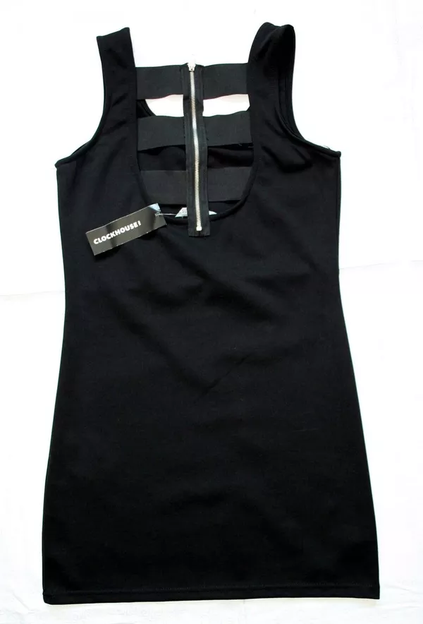 Новое женское платье Clockhouse от C&A,  полиэстер,  цвет: черный,  XL 2
