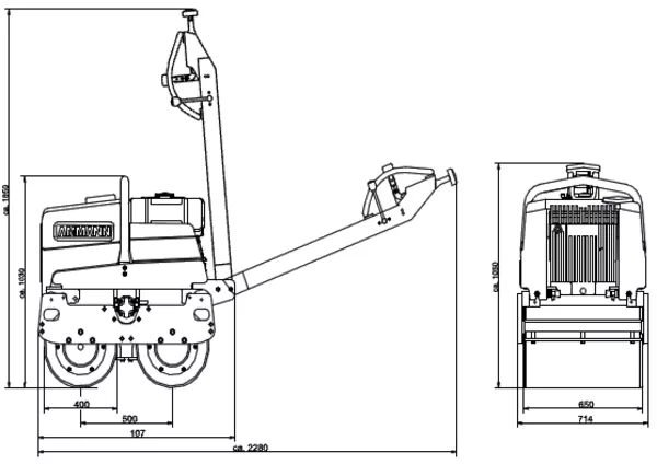 Виброкаток Ammann AR 65  2