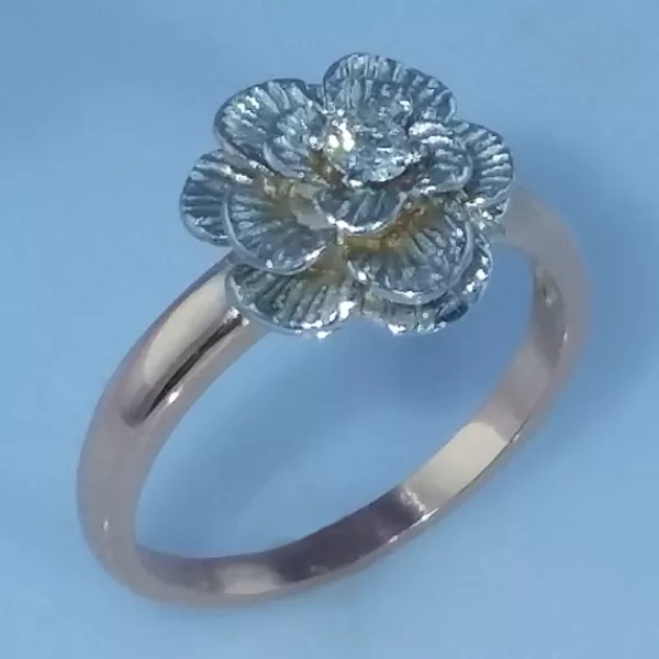 Кольцо с бриллиантами 0, 1ct  арт: 7