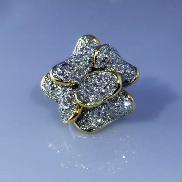 Кольцо с бриллиантами 2, 77ct  арт: 18 2