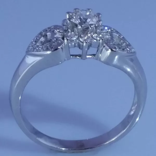 Кольцо с бриллиантами 0, 49ct  арт: 24 2