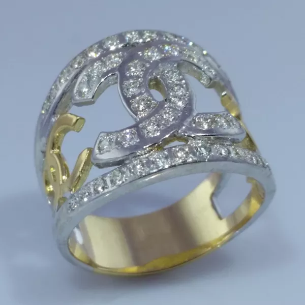 Кольцо с бриллиантами ШАНЕЛЬ 0, 74ct  арт: 31