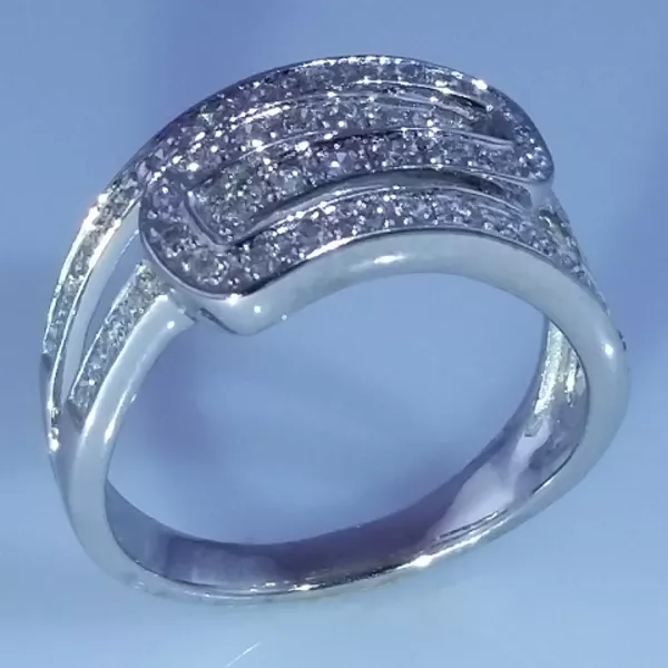 Кольцо с бриллиантами 0, 32ct  арт: 49