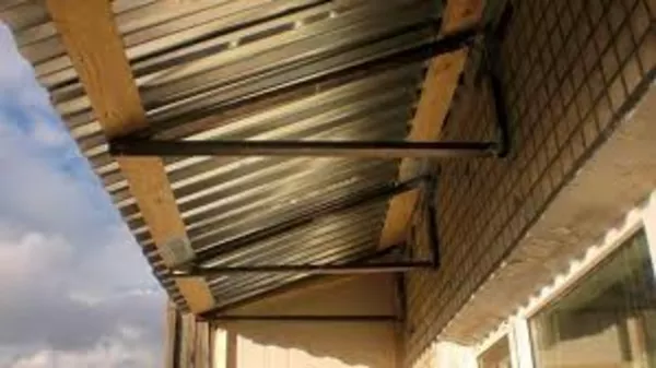 Отремонтировать крышу над балконом в Алматы 