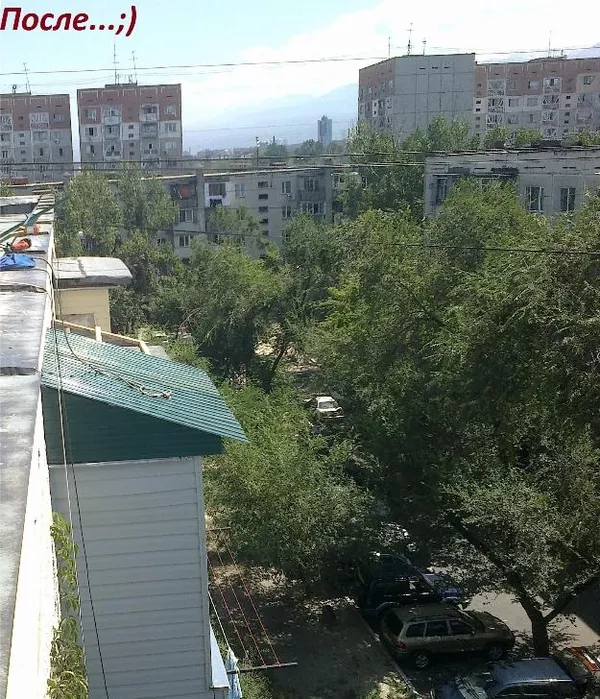 Ремонт,  установка балконных козырьков в Алматы не дорого
