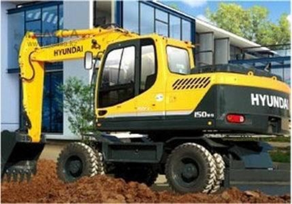 КОЛЕСНЫЙ ЭКСКАВАТОР HYUNDAI R150W-9