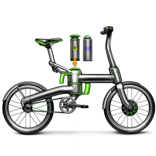 Велосипед на батарейке 4