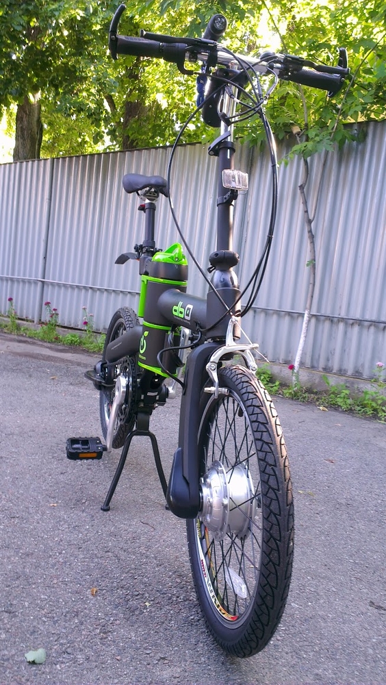 Велосипед на батарейке 12