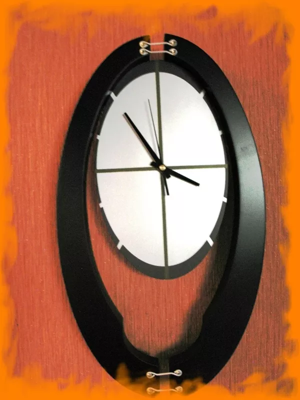 деревянные настенные часы модель D 2021 3