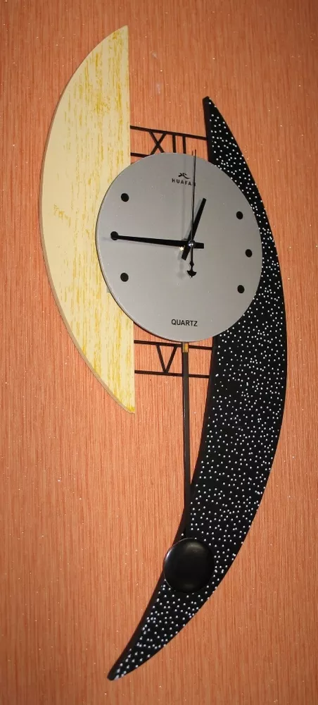 деревянные настенные часы с маятником 9016-А 3