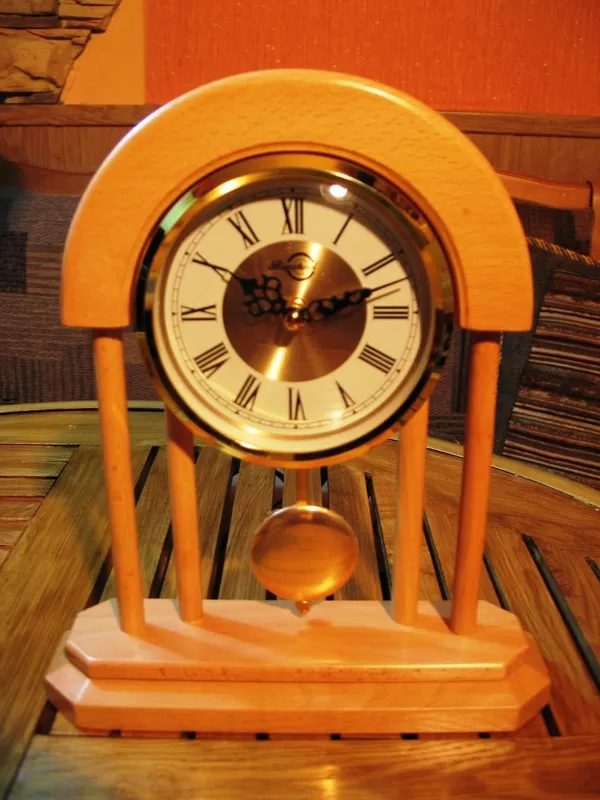 деревянные настольные часы модель  Т 025 5