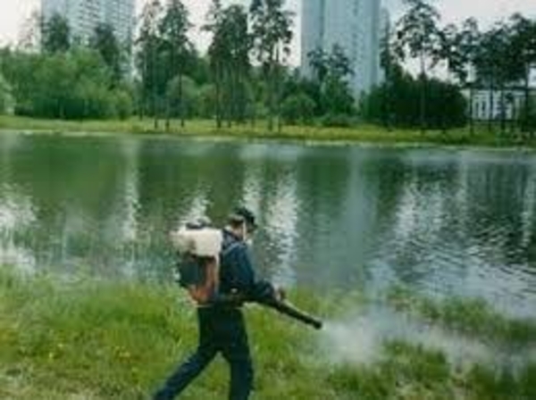 Обработка водоема от комаров в Алматы,  уничтожение личинок