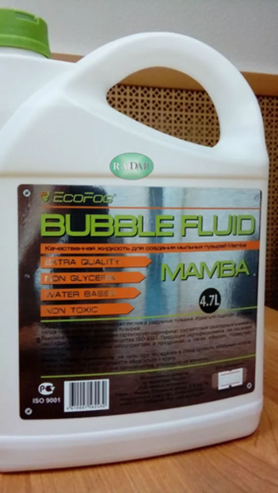 Жидкость для генератора мыльных пузырей Mamba