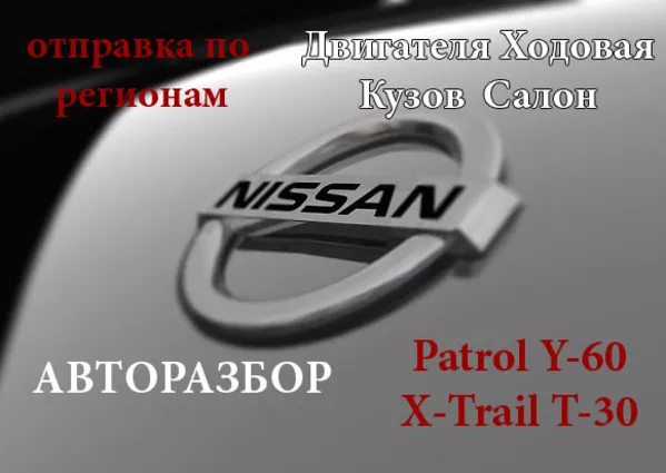 автозапчасти Nissan Patrol Y60 - Safari