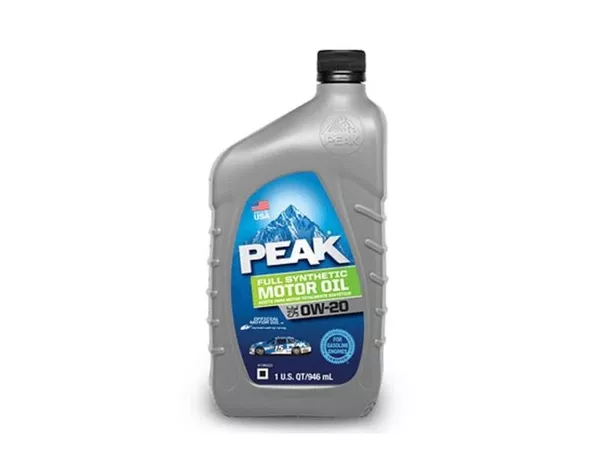 Синтетическое моторное масло PEAK® Full Synthetic 0W-20 / API SN