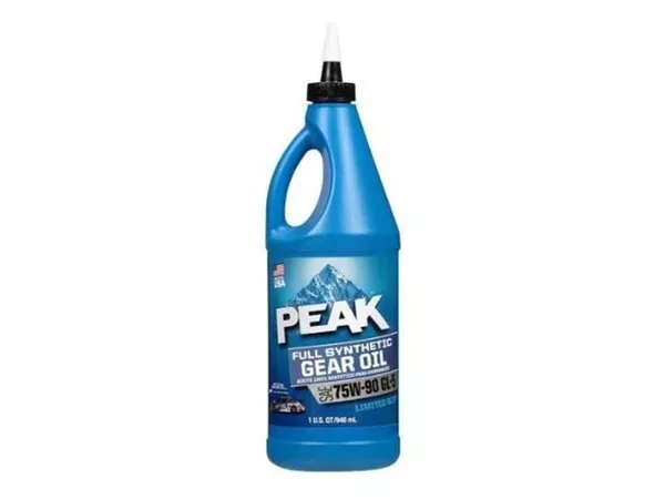 Синтетическое трансмиссионное масло PEAK® Full Synthetic Gear Oil 75W 