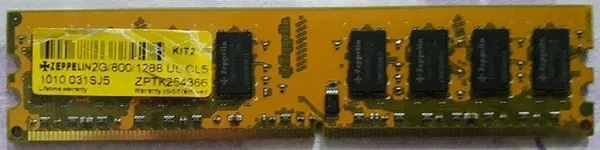 Продам ОЗУ DDR-2 DIMM 2Gb/800MHz Zeppelin