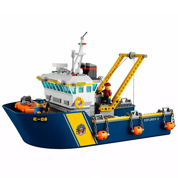 Lego City Исследовательский корабль  4