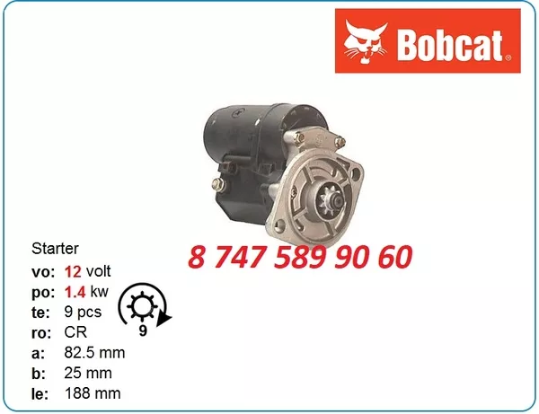 Стартер Bobcat 225,  231,  331 128000-0170 2