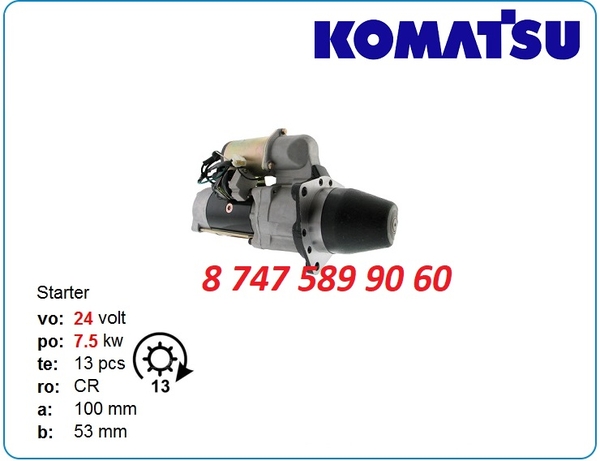 Стартер Komatsu 0-23000-3173 2