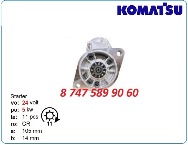 Стартер Komatsu pc35,  pc38,  pc40 6008134440 2