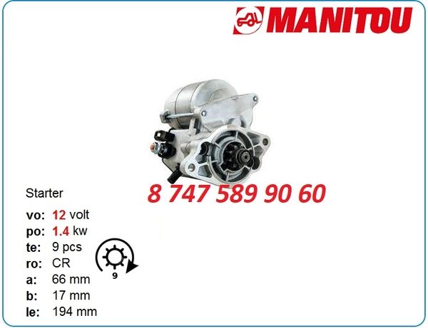 Стартер Manitou Msi50,  mi70 428000-5400 2