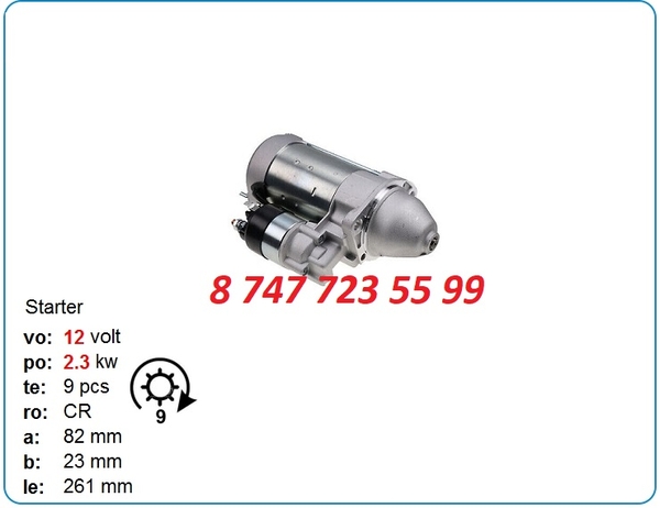 Стартер Deutz bf2m201,  Tcd2011,  bf4m2012 04300006 3