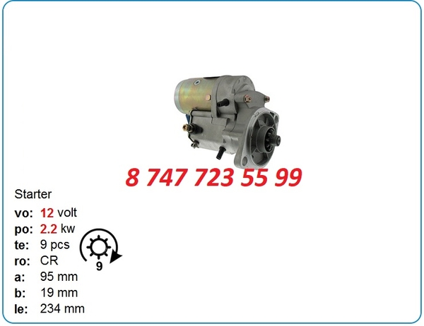 Стартер Cummins qsb3.3,  Bomag,  Dynapac 228000-9010 2