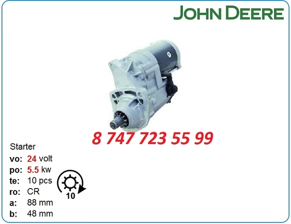 Стартер John Deere 724J,  524k,  624k Re15663 3