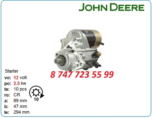 Стартер John Deere,  Hidromek 228000-0840 2