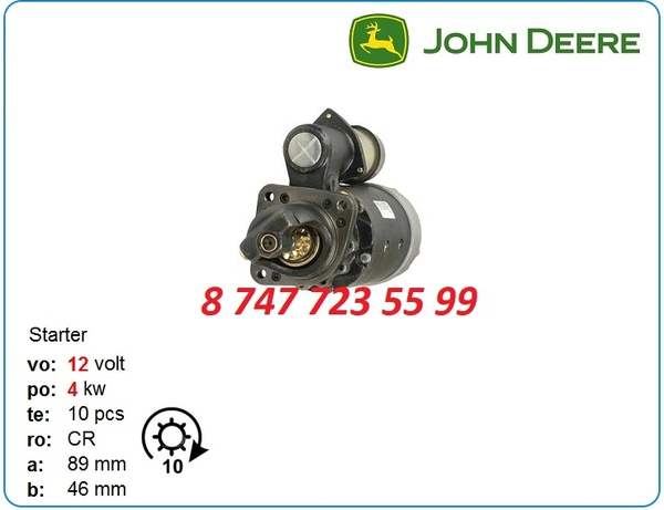 Стартер на грейдер,  погрузчик John Deere 1990318 3