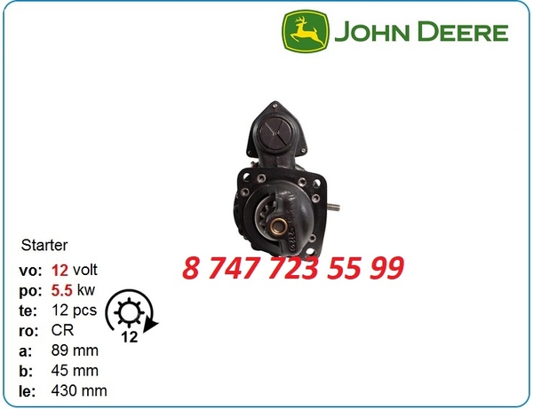 Стартер John Deere 6068,  6414,  6359 028000-0972