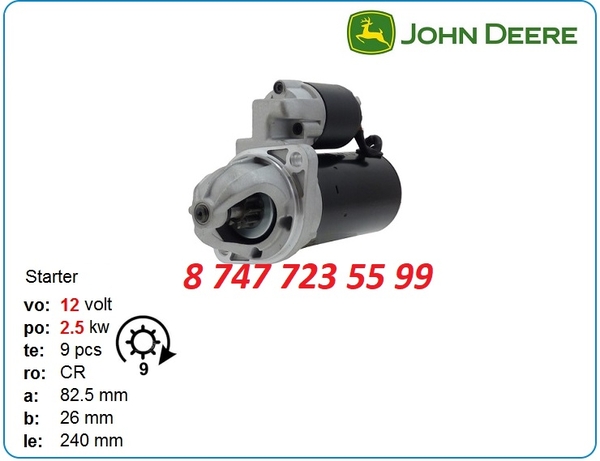 Стартер John Deere 5030tf,  5030t,  4024t 0001109331 3