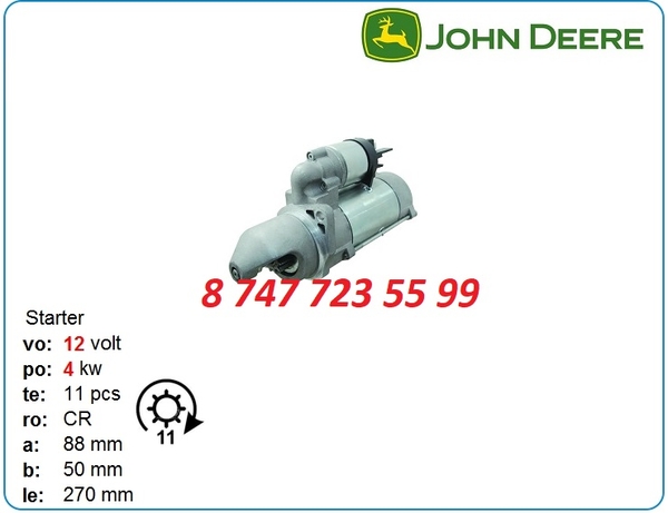 Стартер John Deere 4054d,  7030,  6100m 0986025790