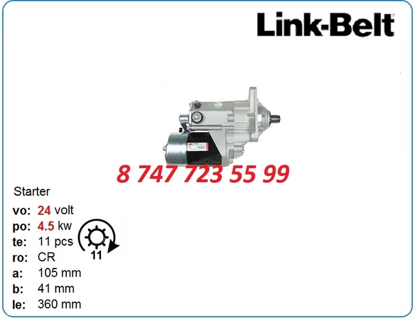 Cтартер Kobelco sk95,  sk200,  sk250 0-23000-3661 2