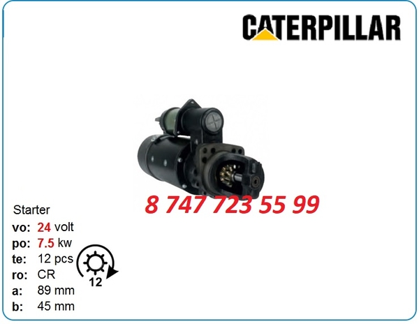 Стартер на грейдер,  бульдозер Cat 2873k604 2