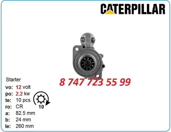 Стартер Cat 3046,  c4.4,  320f,  325 438000-2851 2