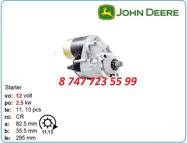 Стартер John Deere 6329,  4045,  3029t 028000-8404 2