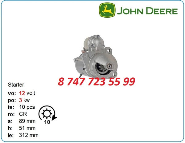 Стартер John Deere,  Bell,  Doosan 11.131.883